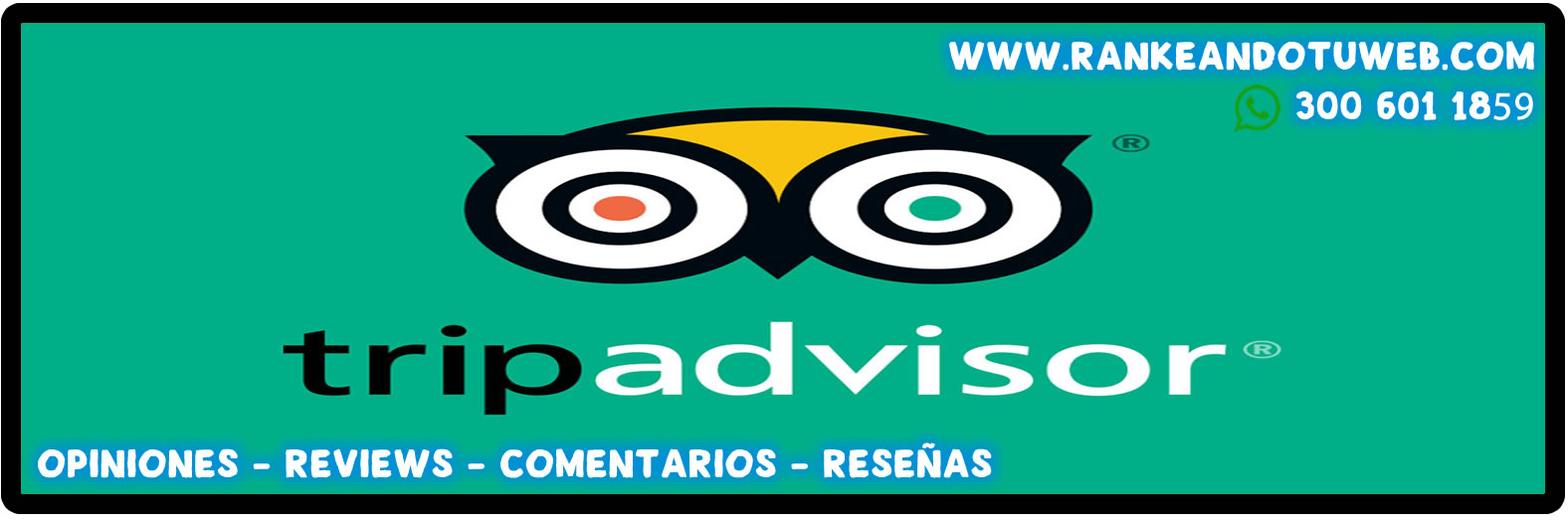 COMPRAR RESEÑAS TRIPADVISOR COLOMBIA | OPINIONES